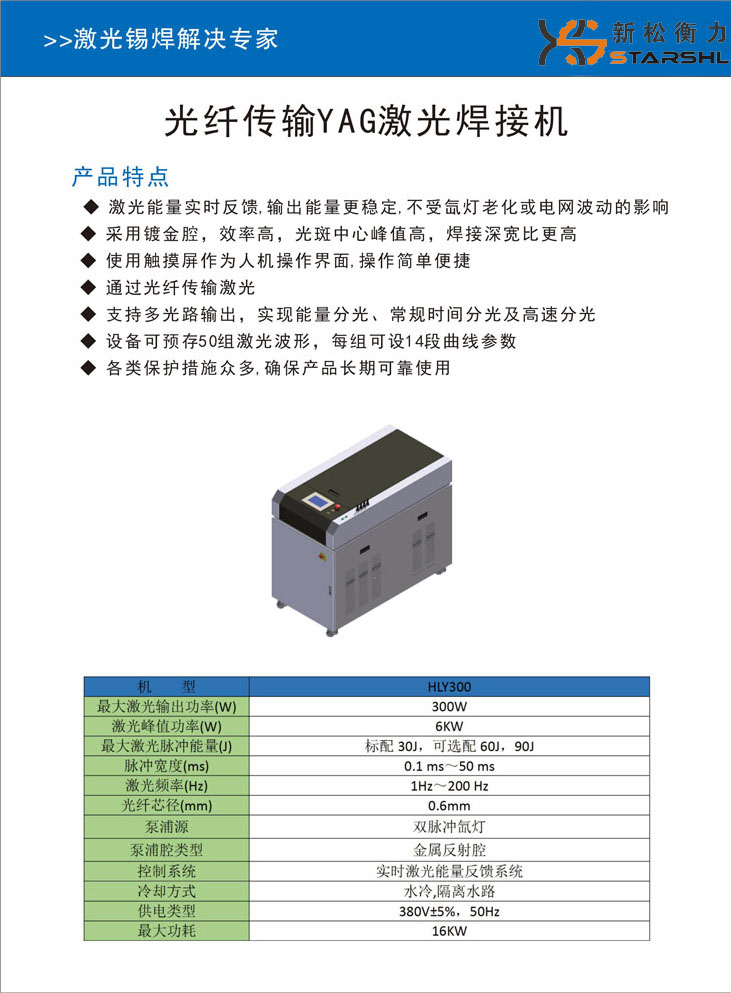 灯泵激光器