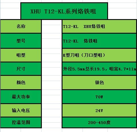 烙铁咀